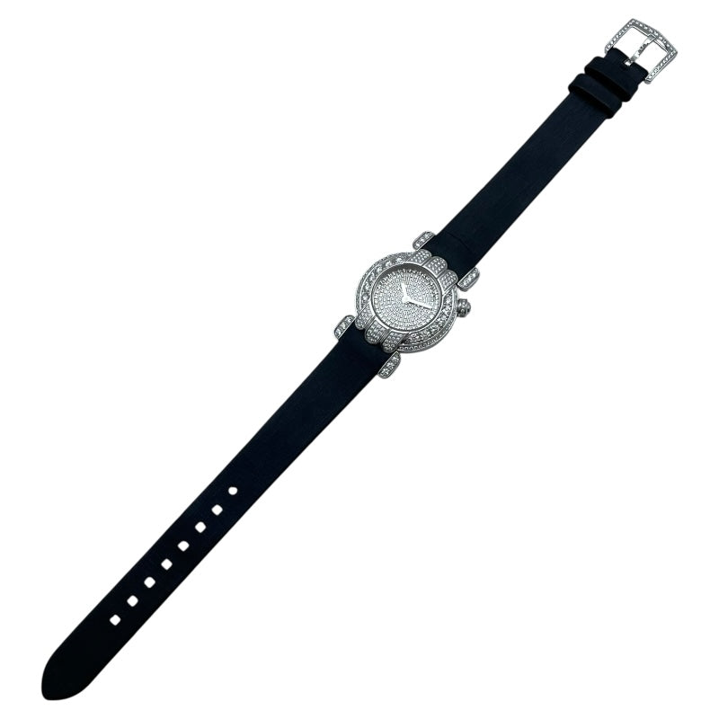 ハリーウィンストン HARRY WINSTON プルミエールダイヤ PREQHM27WW084 パヴェダイヤ K18WG クオーツ レディース 腕時計