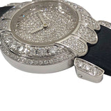 ハリーウィンストン HARRY WINSTON プルミエールダイヤ PREQHM27WW084 パヴェダイヤ K18WG クオーツ レディース 腕時計