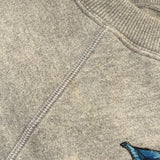 クリスチャン・ディオール Christian Dior フラワーロゴ半袖スウェットシャツ 113S05A4013 グレー コットン コットン レディース 半袖Ｔシャツ