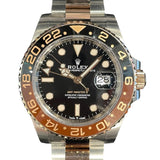 ロレックス ROLEX GMTマスター2 126710CHNR SS/YG メンズ 腕時計