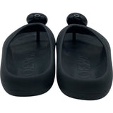 ロエベ LOEWE アナグラムロゴトングサンダル L616S03X02 ブラック ラバー レディース サンダル