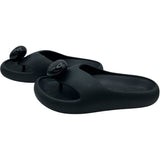 ロエベ LOEWE アナグラムロゴトングサンダル L616S03X02 ブラック ラバー レディース サンダル