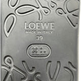 ロエベ LOEWE アナグラムロゴトングサンダル L616S03X02 ブラック ラバー レディース サンダル