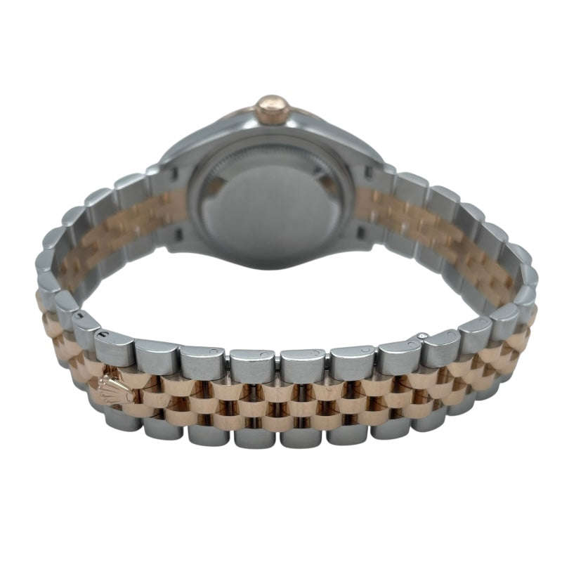 ロレックス ROLEX デイトジャスト28 オーベルジーヌ 279381RBR オーベルジーヌ PG/SS レディース 腕時計