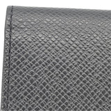 ルイ・ヴィトン LOUIS VUITTON ポルトビエ 3カルトクレディ M30452 ブラック タイガ メンズ 二つ折り財布