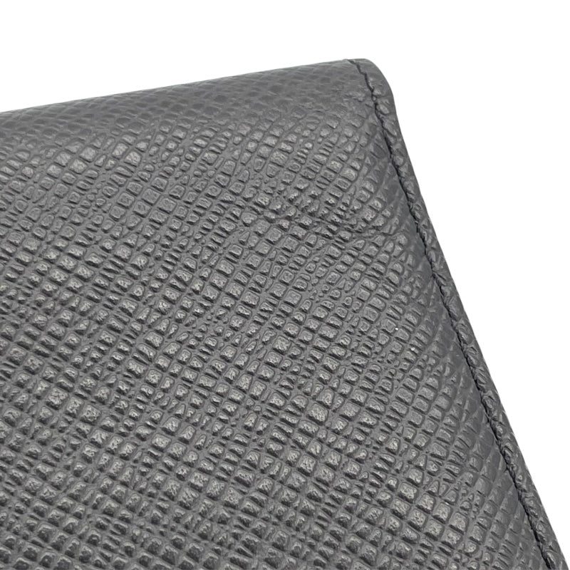 ルイ・ヴィトン LOUIS VUITTON ポルトビエ 3カルトクレディ M30452 ブラック タイガ メンズ 二つ折り財布