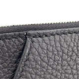エルメス HERMES カバヴェルティージュ24 U刻 ブラック SV金具 トゴ メンズ クラッチバッグ