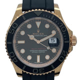 ロレックス ROLEX ヨットマスター40 116655 ブラック K18PG メンズ 腕時計