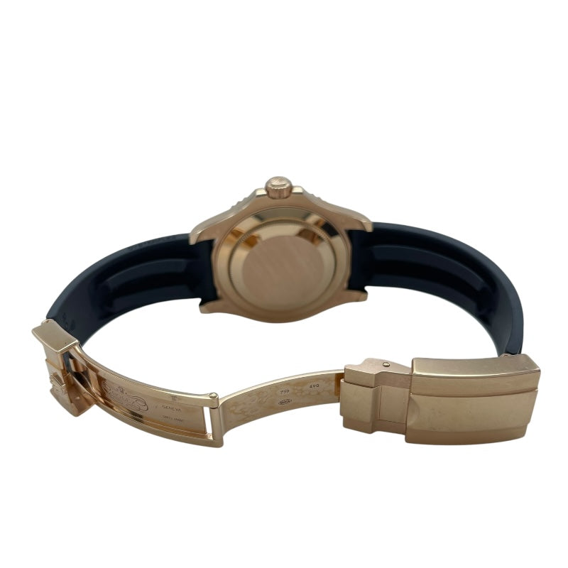 ロレックス ROLEX ヨットマスター40 116655 ブラック K18PG メンズ 腕時計