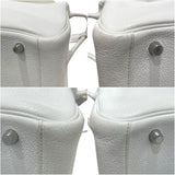 エルメス HERMES リンディ30 □K刻 ホワイト/シルバー金具 トリヨン レディース ショルダーバッグ
