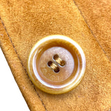 ロエベ LOEWE ムートンファーコート ブラウン レザー レディース その他アウター