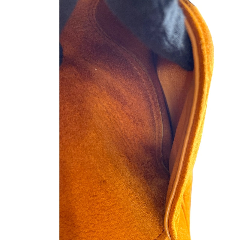 ロエベ LOEWE ムートンファーコート ブラウン レザー レディース その他アウター