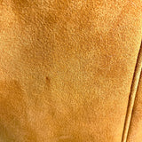 ロエベ LOEWE ムートンファーコート ブラウン レザー レディース その他アウター