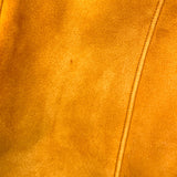 ロエベ LOEWE ムートンファーコート ブラウン レザー レディース その他アウター