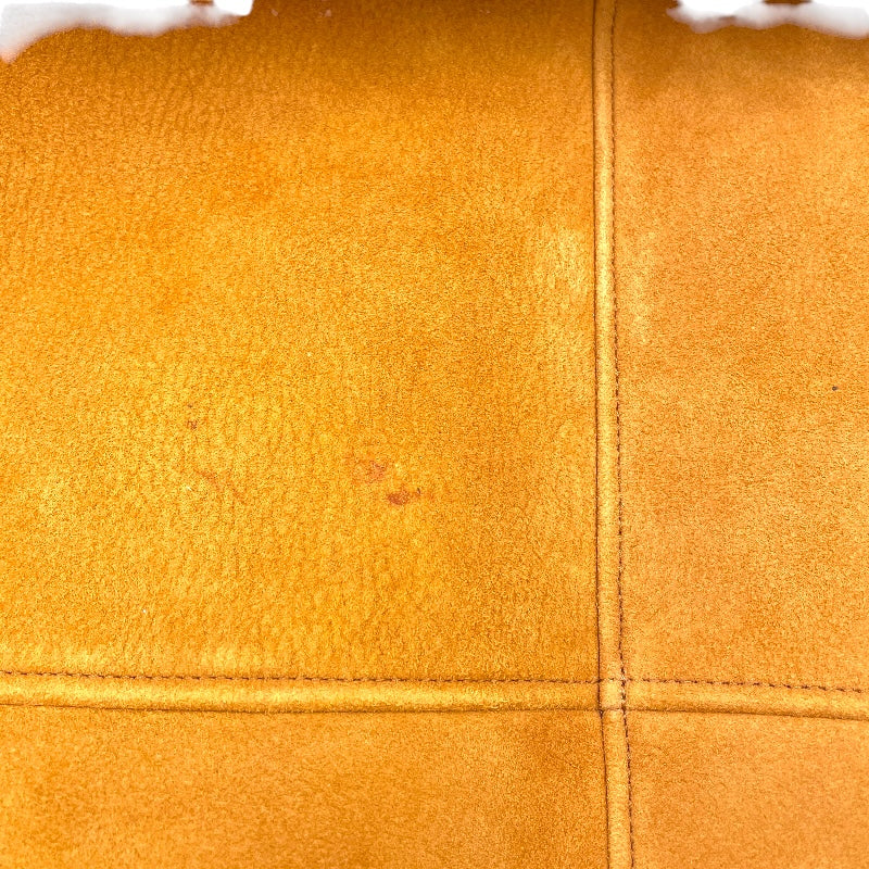 ロエベ LOEWE ムートンファーコート ブラウン レザー レディース その他アウター