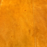 ロエベ LOEWE ムートンファーコート ブラウン レザー レディース その他アウター