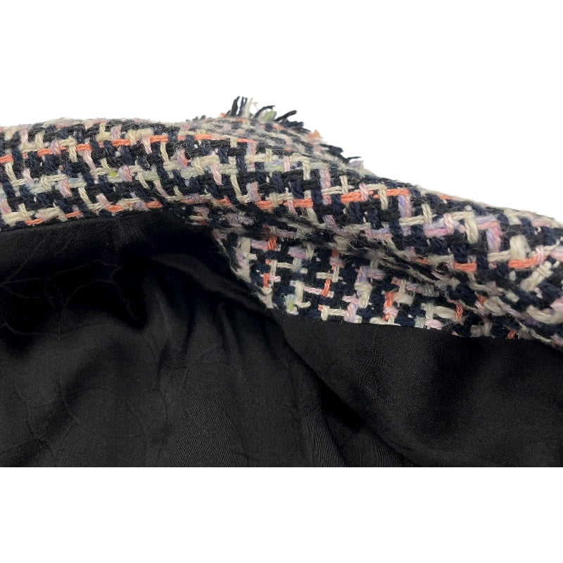 シャネル CHANEL ミックスツイードジャケット P23159V3800 マルチカラー コットン レディース その他アウター