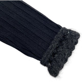 シャネル CHANEL ノーカラーニットカーディガン P39212 ブラック ウール レディース カーディガン