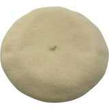 エルメス HERMES サントノーレセリエボタン ベレー帽 ホワイト ウール レディース その他ファッション雑貨