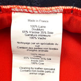 エルメス HERMES サントノーレセリエボタン ベレー帽 ホワイト ウール レディース その他ファッション雑貨