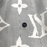 ルイ・ヴィトン LOUIS VUITTON マヒナモノグラムフレアスカート FOSK05RV6 グレー シルク レディース ロングスカート