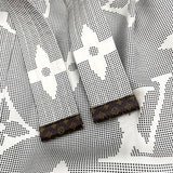 ルイ・ヴィトン LOUIS VUITTON マヒナモノグラムフレアスカート FOSK05RV6 グレー シルク レディース ロングスカート