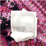 シャネル CHANEL ココマークボタンニットカーディガン P76455 ピンク ポリエステル レディース カーディガン