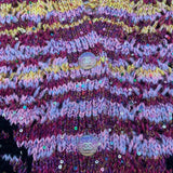 シャネル CHANEL ココマークボタンニットカーディガン P76455 ピンク ポリエステル レディース カーディガン