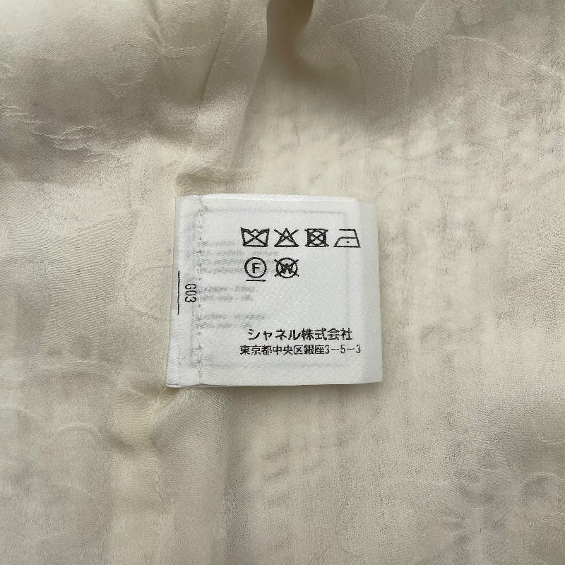 シャネル CHANEL セーラーカラーツイードジャケット ホワイト ツイード レディース その他アウター