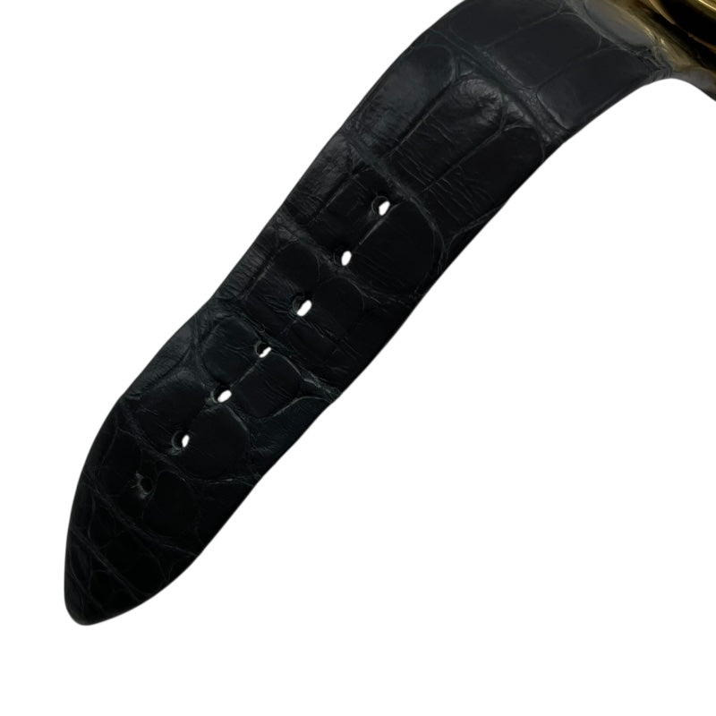 ティファニー TIFFANY＆CO トリプルカレンダー ムーンフェイズ 17042084 ホワイト K18YG/革ベルト 自動巻き メンズ 腕時計