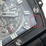 ウブロ HUBLOT スピリット オブ ビッグバン ブラックマジック 601.c1.0173.RX スケルトン セラミック/ラバーストラップ 自動巻き メンズ 腕時計