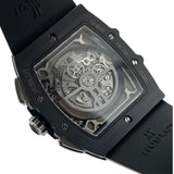 ウブロ HUBLOT スピリット オブ ビッグバン ブラックマジック 601.c1.0173.RX スケルトン セラミック/ラバーストラップ 自動巻き メンズ 腕時計