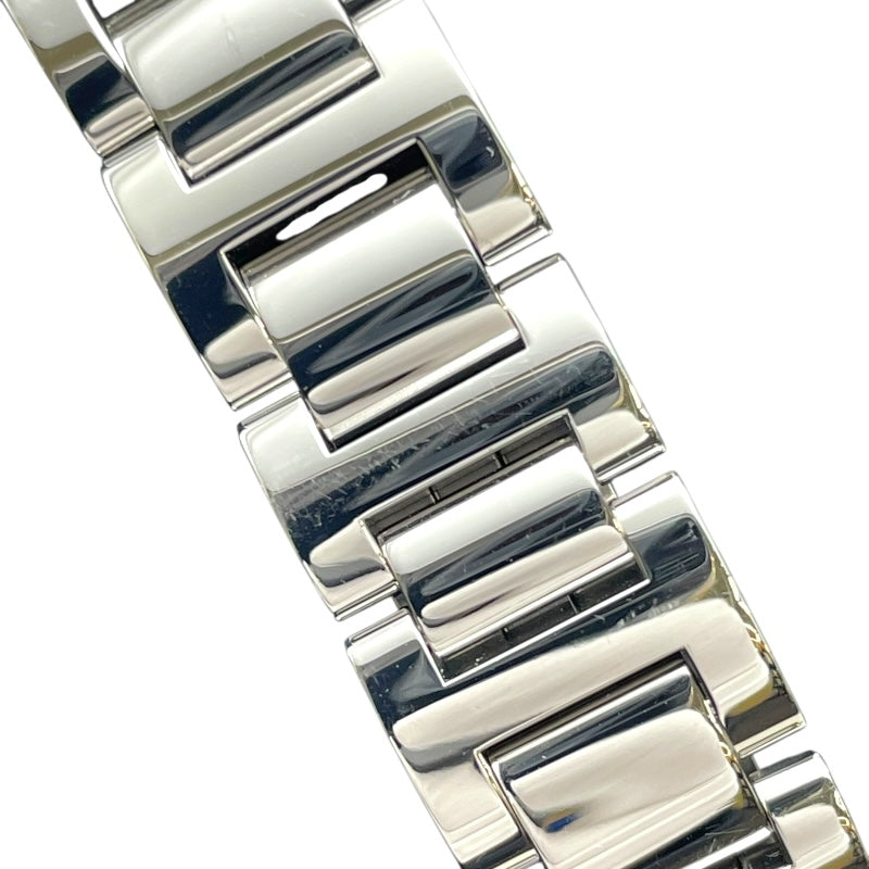 カルティエ Cartier バロンブルー 28mm W3BB0009 シルバー K18PG/SS クオーツ レディース 腕時計