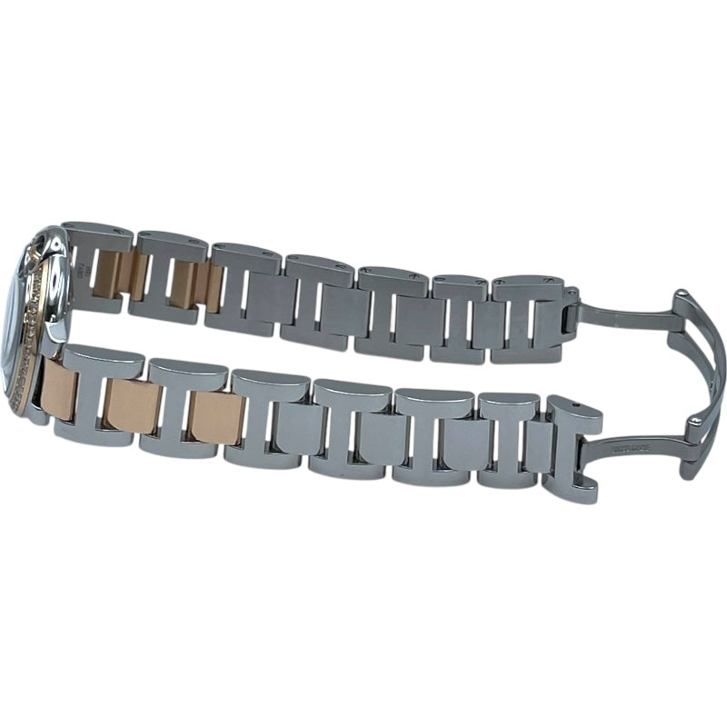カルティエ Cartier バロンブルー 28mm W3BB0009 シルバー K18PG/SS クオーツ レディース 腕時計