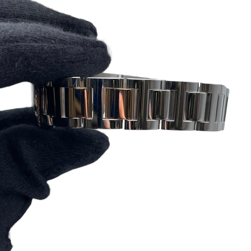 カルティエ Cartier バロンブルー 28mm W3BB0009 シルバー K18PG/SS クオーツ レディース 腕時計