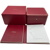 カルティエ Cartier バロンブルー ドゥ カルティエ 33mm W3BB0006 シルバー K18PG/SS 自動巻き レディース 腕時計