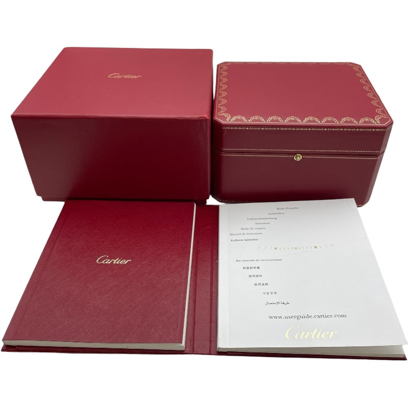 カルティエ Cartier バロンブルー ドゥ カルティエ 33mm W3BB0006 シルバー K18PG/SS 自動巻き レディース 腕時計