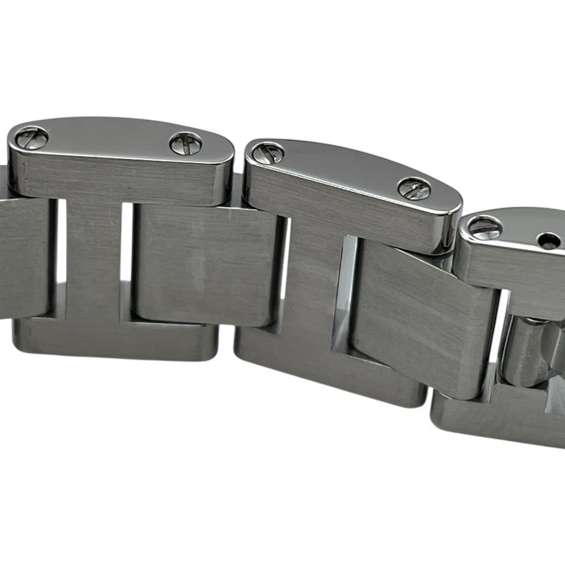 カルティエ Cartier バロンブルー ドゥ カルティエ 33mm W3BB0006 シルバー K18PG/SS 自動巻き レディース 腕時計