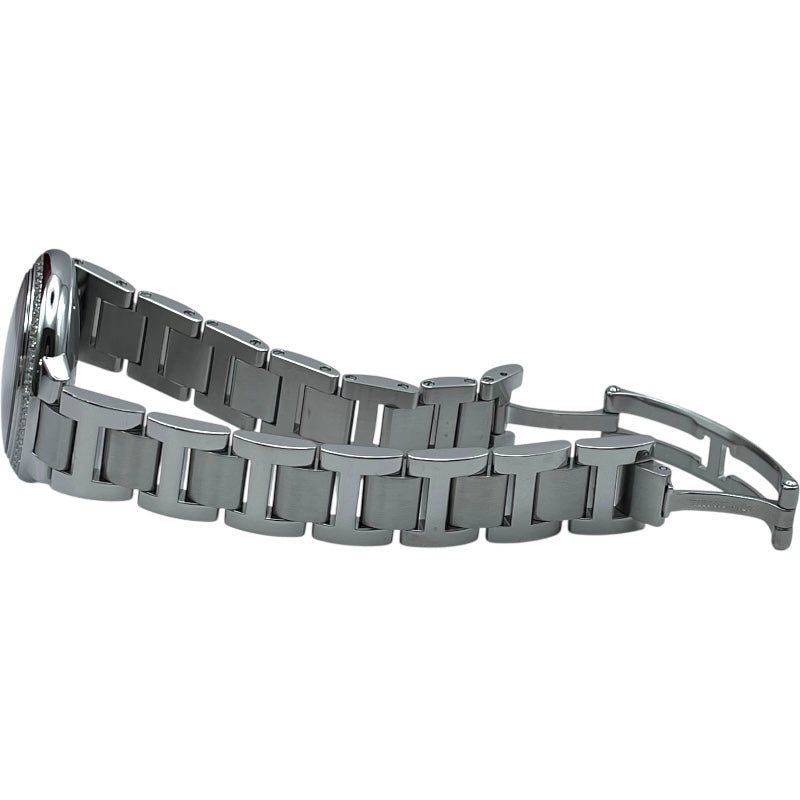 カルティエ Cartier バロンブルードゥカルティエ 33mm W4BB0023 シルバー SS 自動巻き レディース 腕時計