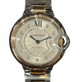 カルティエ Cartier バロンブルードゥカルティエ33mm W3BB0006 SS/PG レディース 腕時計
