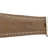 パテック・フィリップ PATEK PHILIPPE ゴンドーロ ジェンマー ホワイトシェル 4981G-001 ホワイトシェル K18WG クオーツ メンズ 腕時計