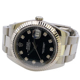 ロレックス ROLEX デイトジャスト41 126334 ブラック ホワイトゴールド/ステンレススチール メンズ 腕時計