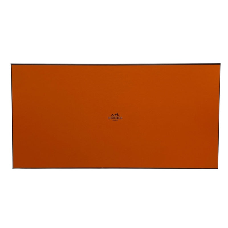 エルメス HERMES マフラー モール イヴォワールxフランネルグレー カシミヤ マフラー