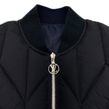 ルイ・ヴィトン LOUIS VUITTON リバーシブルダウンベスト HDG42WPPX ネイビー/ブラック ナイロン メンズ ダウンベスト