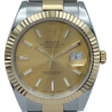 ロレックス ROLEX デイトジャスト41 126333 ゴールド K18/SS メンズ 腕時計