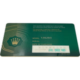ロレックス ROLEX デイトジャスト36 126203 ゴールド ゴールド/ステンレススチール 自動巻き メンズ 腕時計