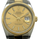 ロレックス ROLEX デイトジャスト36 126203 ゴールド ゴールド/ステンレススチール 自動巻き メンズ 腕時計