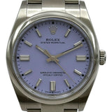ロレックス ROLEX オイスターパーペチュアル36 126000 ラベンダー ステンレススチール 自動巻き メンズ 腕時計