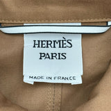 エルメス HERMES セリエボタンコットンケープ 6E0162DK ブラウン コットン レディース その他アウター