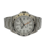 ロレックス ROLEX エクスプローラー2 216570 ホワイト ステンレススチール メンズ 腕時計